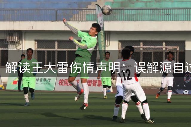 解读王大雷伤情声明：误解源自过度解读